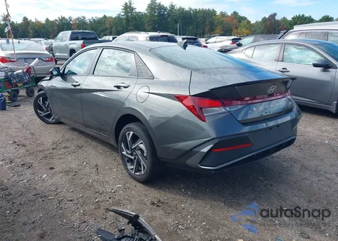 2025 Hyundai Elantra Sel Sport from USA, damaged, VIN KMHLM4DG0SU933047